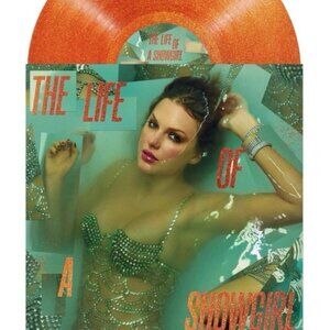 Taylor Swift The Life of a Showgirl Sweat and Vanilla Portofino Glitter Vinyl